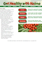 Mobile Screenshot of gethealthywithnaima.com